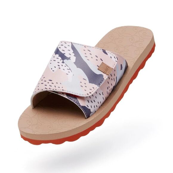 UIN Women's Flip Flops Beach Summer Slippers Non Slip (PINK BEACH BLANES III) - Picture 6 of 7